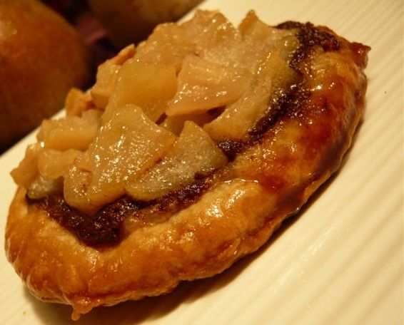 Feuilletés poire choco 2