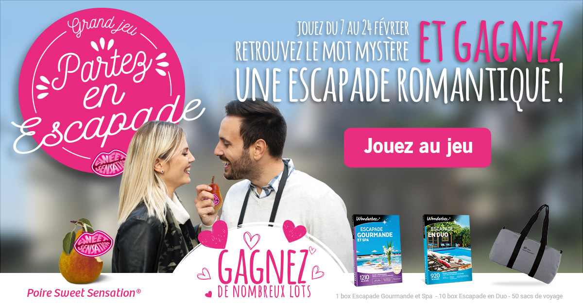 Article jeu sweet escapade