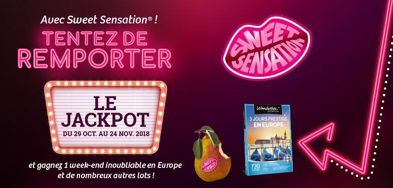 Jeu concours Sweet Sensation