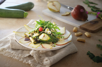 salade-courgettes-poires-sweet-sensation