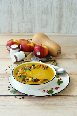 Soupe butternut et pommes Antars